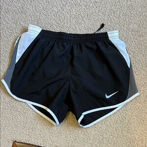 Nike kids Black and White Shorts